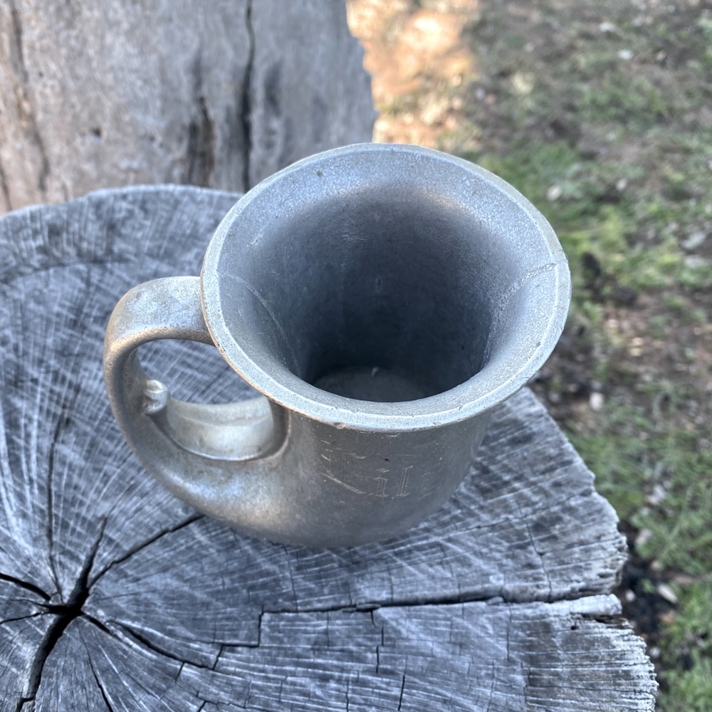 Vintage RWP Wilton Armetale Pewter HORN Shaped Beer Mug Stein-Made in USA - Picture 2 of 6